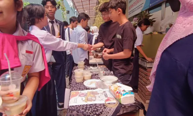 Culinary Parade SMP BPI 1 Bandung, Upaya Tumbuhkan Jiwa Kewirausahaan di Usia Muda