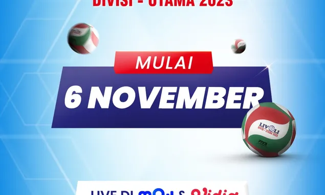 LIVOLI Divisi Utama 2023, 60 Match Bakal Tanding di MOJI dan Vidio Mulai 6 November 2023