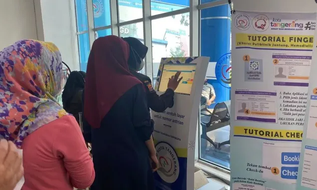 Tak Perlu Lagi Antre di Loket, Pasien Bisa Booking dan Check In Sendiri di RSUD Kota Tangerang