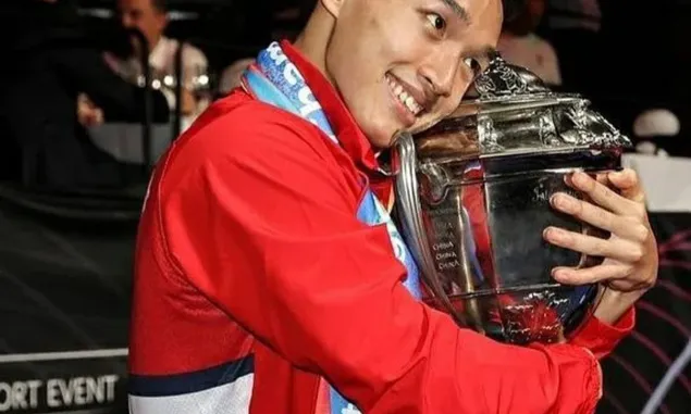 Bikin Senyum-Senyum Sendiri, Ini Jawaban Jonatan Christie Saat Ditanya Target di BWF World Tour Finals 2023