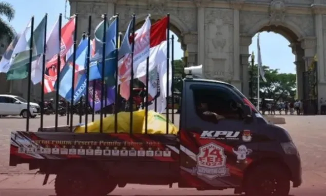 6 Mobil KPU Kota Semarang Dirusak di Parkiran Gedung Pandanaran