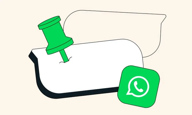 WhatsApp Luncurkan Fitur Sematkan Pesan Penting di Chat