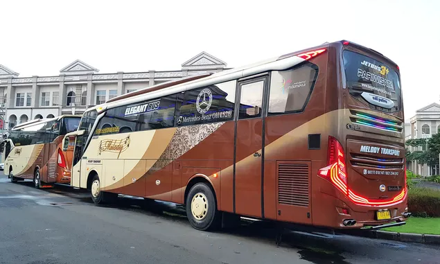 Bus Pariwisata di Puncak Ciloto Masuk Jurang Sedalam 20 Meter 
