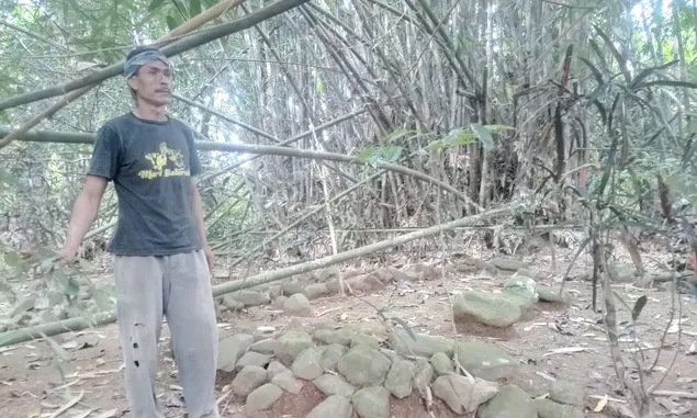 Patilasan di Cibangban Desa Bunter Kabupaten Ciamis Aya Patalina jeung Prabu Niskala Wastukancana