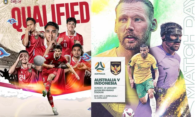 Australia vs Indonesia Piala Asia: Peringkat FIFA, Head to Head, Prediksi Skor dan Susunan Pemain