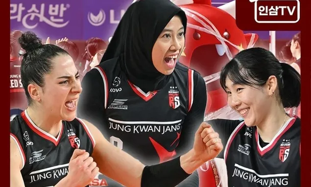 Jadwal Red Sparks Putaran 6 KOVO V-League, Jangan Lewatkan Aksi Megawati Hangestri di Liga Voli Korea