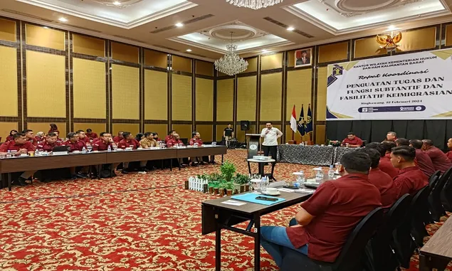 Rakor Penguatan Tugas dan Fungsi Keimigrasian, Dorong Reformasi Birokrasi di Kalimantan Barat