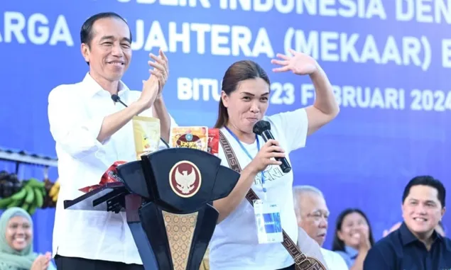 Silaturahmi dengan Nasabah Mekaar di Bitung, Presiden Jokowi Tekankan Pentingnya Disiplin