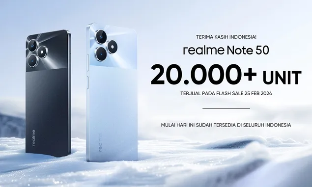 UPDATE! HP Realme Note 50: Spesifikasi Terbaru dan Harga Terjangkau di Indonesia
