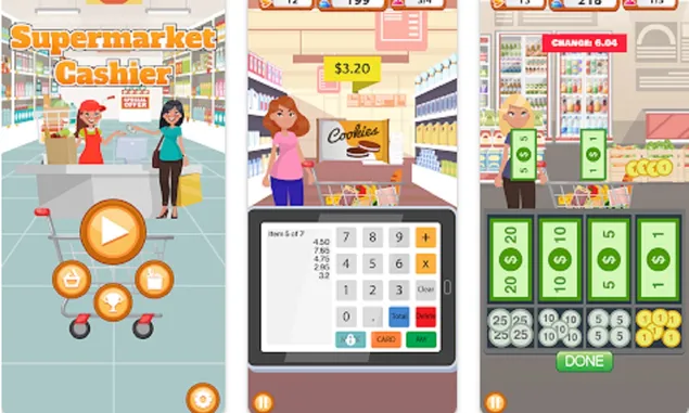 Link Download Game Supermarket Cashier Simulator untuk HP Android Ini Cara Mainnya!