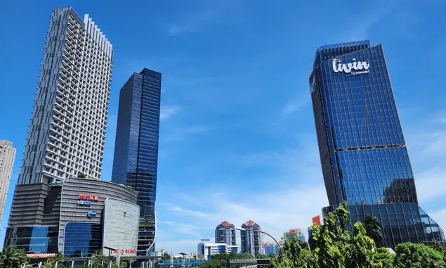 Langit Jakarta Biru Cerah Hari Ini, Segini Indeks Kualitas Udaranya