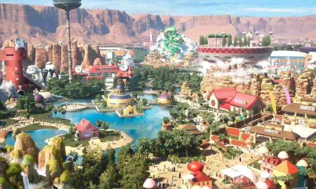 Qiddiya Siapkan Sensasi Dragon Ball: Taman Hiburan Terbesar di Dunia