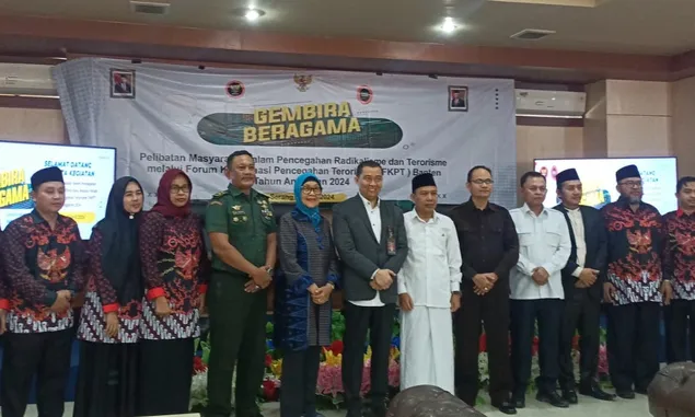 BNPT Bersama FKPT Provinsi Banten Lakukan Deradikalisasi Melalui Kegiatan Gembira Beragama
