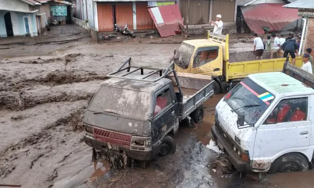 MENARIK! Bagaimana Kekuatan Cekdam Gubernur Mahyeldi Tangkal Banjir Lahar Dingin di Sumbar