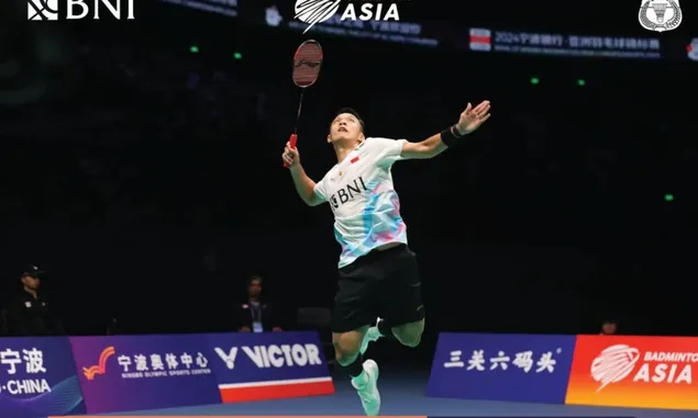 Hasil Badminton Asia Championship 2024, Gregoria Mariska Tunjung Kalah, Jonatan Christie Pulangkan Lee Zi Jia