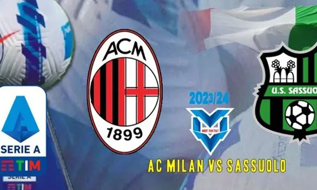 Sedang Berlangsung Sassuolo vs AC Milan Seri A 14 April 2024: Nonton Antibuffering Gratis Klik Di Sini