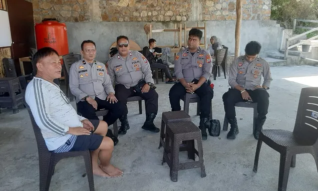 Polres Boltim Berikan Jaminan Keamanan dan Kenyamanan Bagi Pengunjung di Objek Wisata Kabupaten Boltim