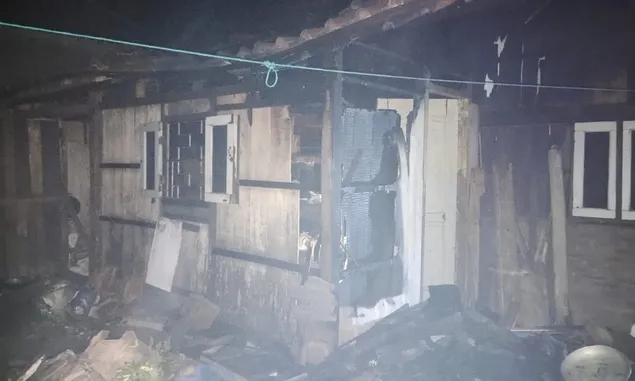 Ketiduran Saat Masak Ketupat, Dapur Rumah Warga di Kecamatan Tegowanu Ini Hangus Terbakar