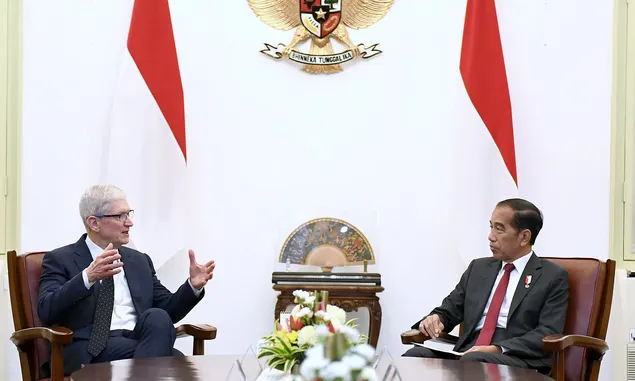 CEO Apple Tim Cook Bertemu Presiden Jokowi, Apa Saja Kerjasama yang Akan Dijalin?