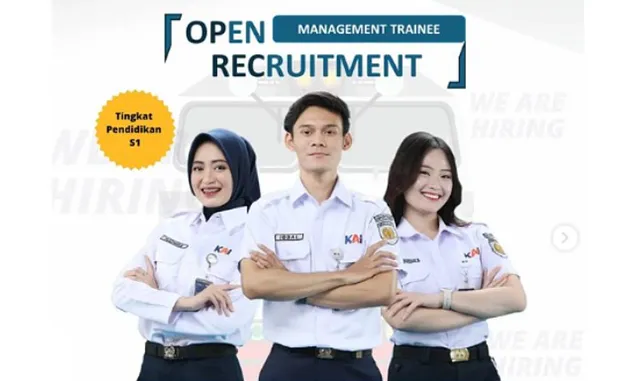 Lowongan Kerja bagi Lulusan S1, PT KAI Membuka Rekrutmen untuk Posisi Management Trainee