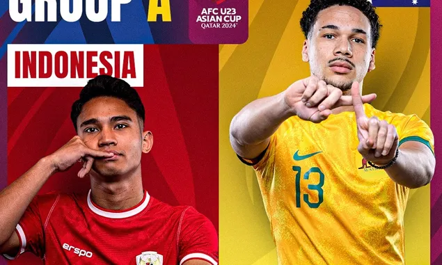 2 LINK Live Streaming Timnas Indonesia U23 vs Australia, Siaran Langsung GRATIS TV RCTI Hari Ini Jam Berapa?