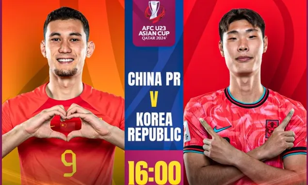 LINK Live Streaming China vs Korea Selatan AFC U23: Nonton Gratis RCTI 19 April 2024
