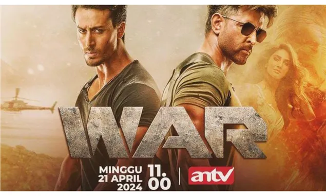 Sinopsis Film India War Tayang di ANTV: WOW SERU! Aksi Bela Diri Tiger Shroff Super Keren Lawan Hrithik Roshan