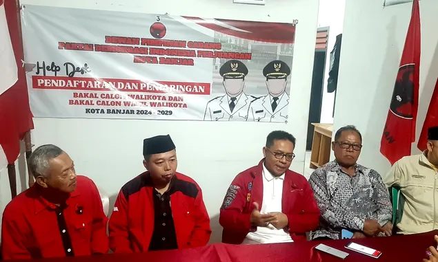 Pejuang Pembentukan Kota Banjar, Kawal Sulyanati Daftar Balon Wakil Wali Kota Banjar PDIP