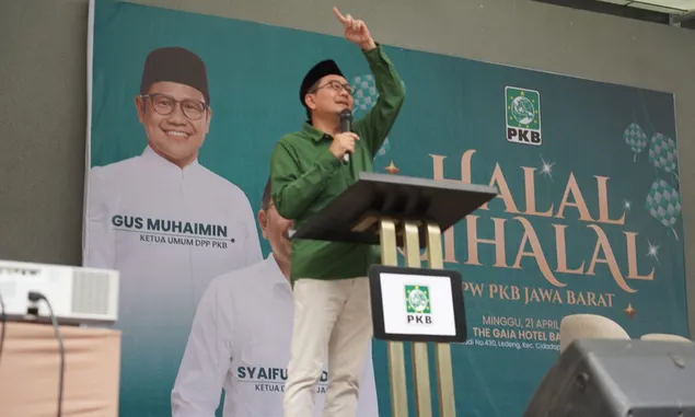 Halal Bihalal PKB Jabar, Syaiful Huda Targetkan Menang di 17 Kabupaten/Kota dalam Pilkada Serentak