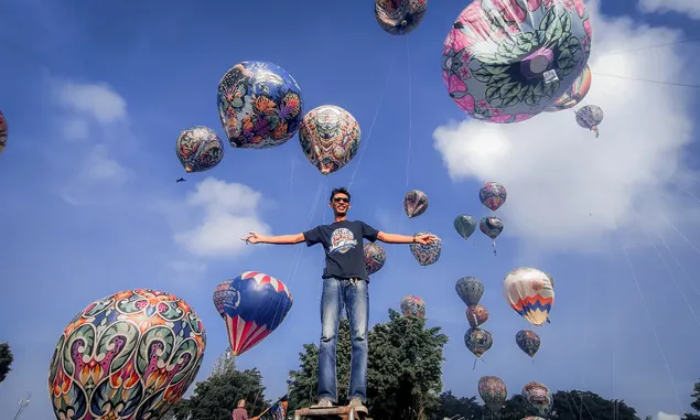 Serba-Serbi Festival Balon Udara Wonosobo 2024, Diliput Media China Hingga Dihadiri Wisatawan Mancanegara