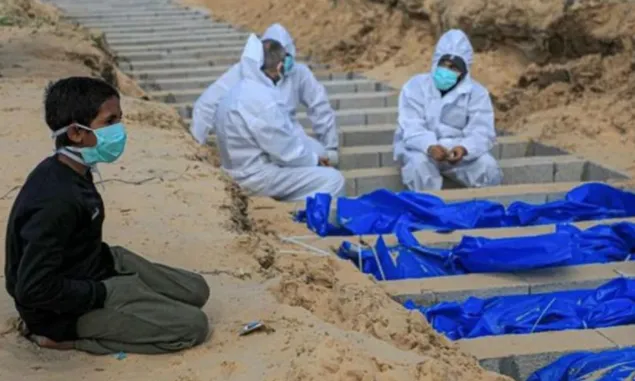 Kuburan Massal di Rumah Sakit Nasser Gaza, Lebih Dari 300 Jenazah Telah Ditemukan