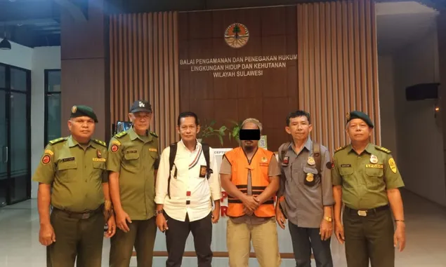 Gakkum KLHK Limpahkan Berkas Perkara Makelar Kayu Ilegal ke Kejari Tana Toraja, Tersangka Terancam 5 Tahun