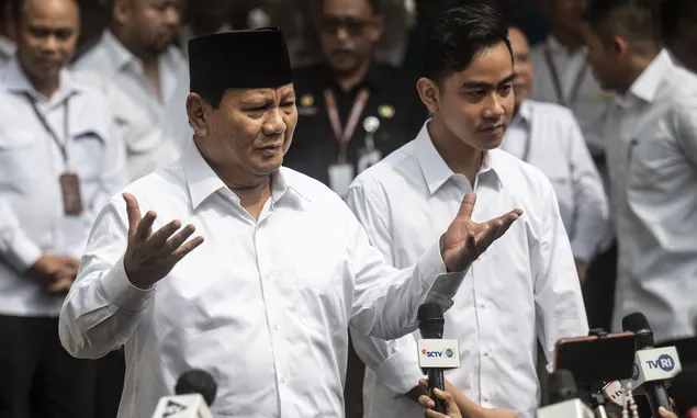 KPU Tetapkan Prabowo Gibran Sebagai Presiden dan Wapres Terpilih Pemilu 2024