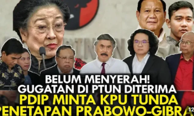 Ganjar - Mahfud Akui Kekalahan, Tapi PDIP Ngotot PTUN-kan Kemenangan Prabowo: MK Gagal Bentengi Konstitusi