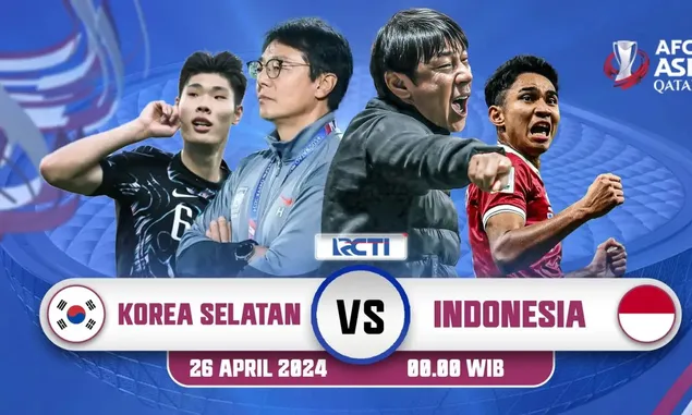 TINGGAL KLIK 2 LINK STREAMING Korea Selatan Vs Indonesia di Piala Asia U-23 2024, Tonton Disini!