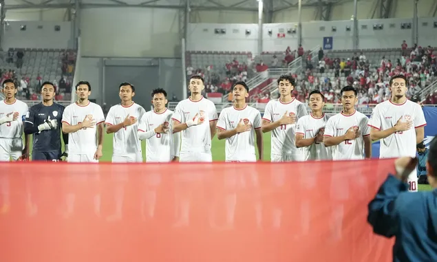 Catat Sejarah, Garuda Muda Terbang Lebih Tinggi, Cek Foto-Foto Momen Manis Perempat Final Piala Asia U-23 2024