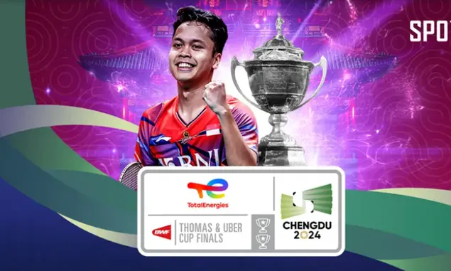 SEDANG TAYANG! Link Live Streaming Babak Kualifikasi Thomas Uber Cup 2024: Tim Thomas Indonesia vs England