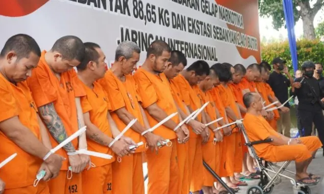Narkoba Menggila di Riau! 88 Kg Sabu Dimusnahkan, Kapolda: Perangi Sampai Akar!