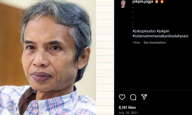 Joko Pinurbo Tutup Usia, Dunia Sastra Indonesia Berduka