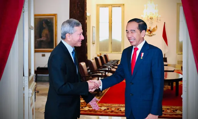 Presiden Jokowi Terima Kunjungan Kehormatan Menlu Singapura, Apa Saja yang Dibicarakan?