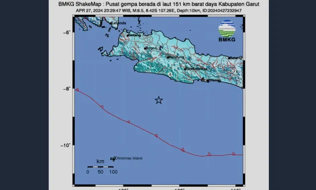Gempa Magnitudo 6.5 Guncang Garut, Jawa Barat Tadi Malam: Hal ini yang Perlu Anda Persiapkan