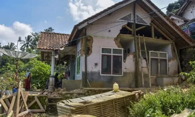 Gempa di Garut, 8 Korban Luka, 110 Rumah Rusak, 75 KK Terdampak, Fasilitas Publik Ikut Ringsek