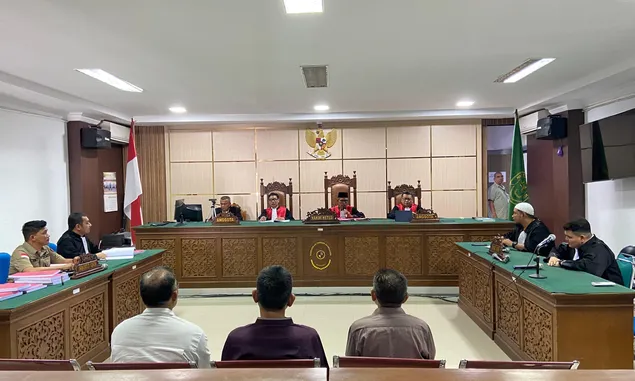 Hakim Pengadilan Tipikor Putuskan 3 Terdakwa Korupsi PT BPRS Kota Juang Terbukti Bersalah