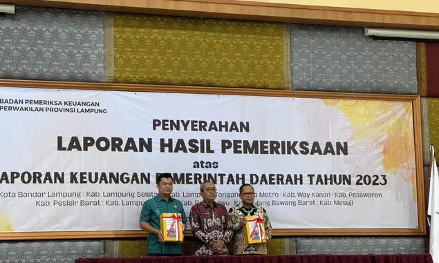 Lagi, Kabupaten Mesuji Bersama 10 Kabupaten/Kota di Lampung Terima Opini WTP 