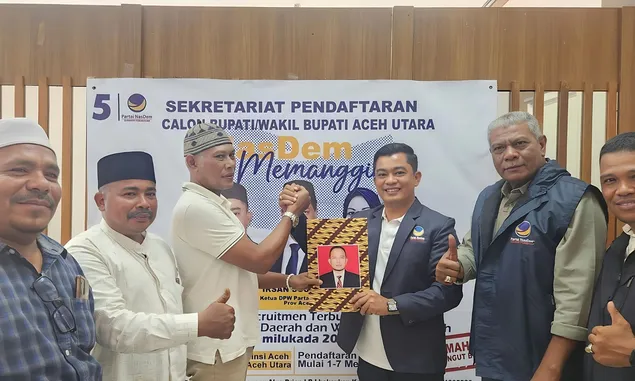 Dua Bakal Calon Bupati Aceh Utara Mendaftar Ke NasDem