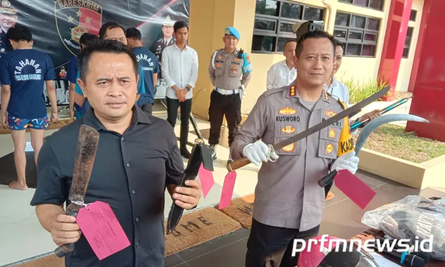 Kurang dari 1x24 Jam Polresta Bandung Tangkap Pelaku Penganiayaan yang Membabi Buta di Cicalengka