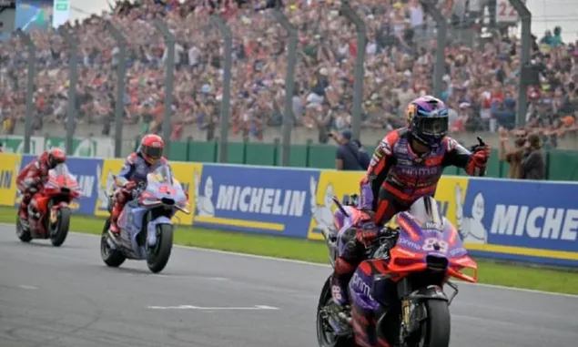 Jorge Martin Raih Kemenangan Gemilang di MotoGP Prancis, Marc Marquez Kembali Bersinar di Le Mans