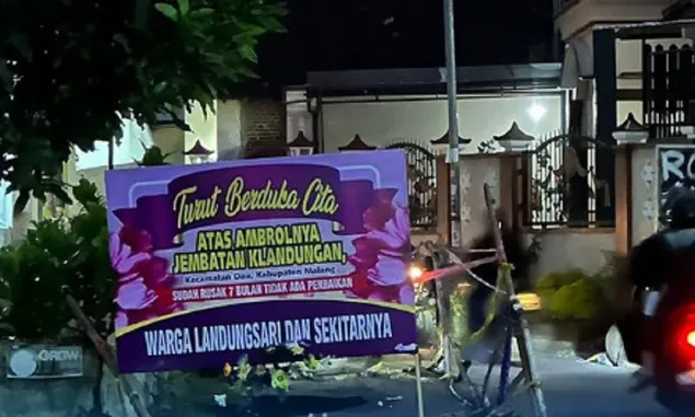 Jembatan Klandungan Ikut Kota Malang atau Kabupaten? Posisi di Landungsari Sudah 7 Bulan Terbengkalai