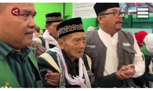 Info Haji 2024: Cerita Hardjo Mislan Jamaah Haji Tertua Berusia 110 Tahun, Senang Berolahraga Tiap Pagi