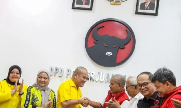 Wakil Musa Rajekshah Ambil Formulir Balon Gubernur Sumut di PDI Perjuangan